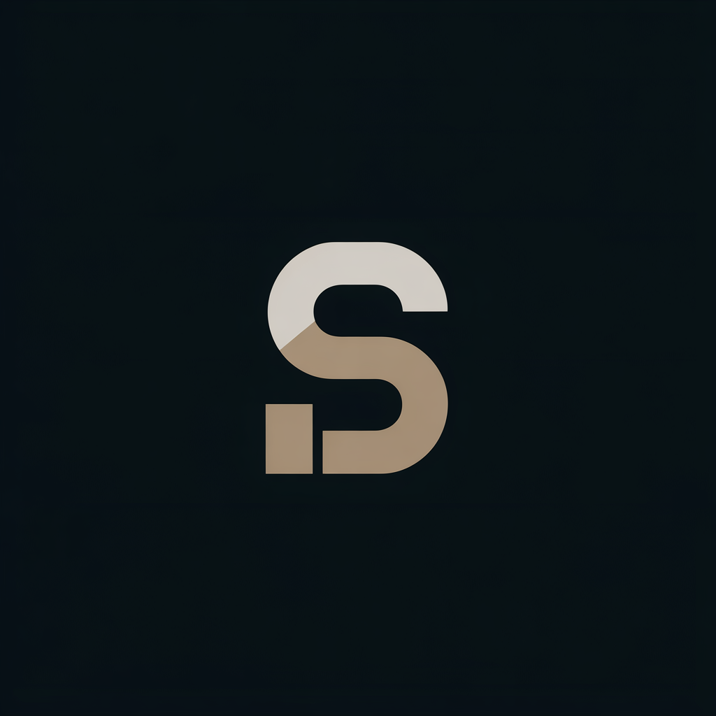 Design a sleek, modern monogram logo using the letters “S” and “D”. The style should be minimalist yet bold, suitable for personal branding across business cards, social media, and YouTube profiles. Integrate the letters in a clean, geometric or interlocking way—either overlapping, mirrored, or nested inside a simple shape like a circle or hexagon. Use a refined color palette of deep black or navy with metallic accents like silver or matte gold for contrast. Avoid gradients and textures; keep the design sharp and elegant. The logo should look timeless and versatile, equally fitting for digital use and printed materials. Background should be solid, dark, or transparent for maximum clarity in small formats.
