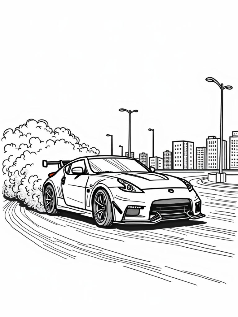 coloring-page-a-turbocharged-sports-car-wb4jjej0uf