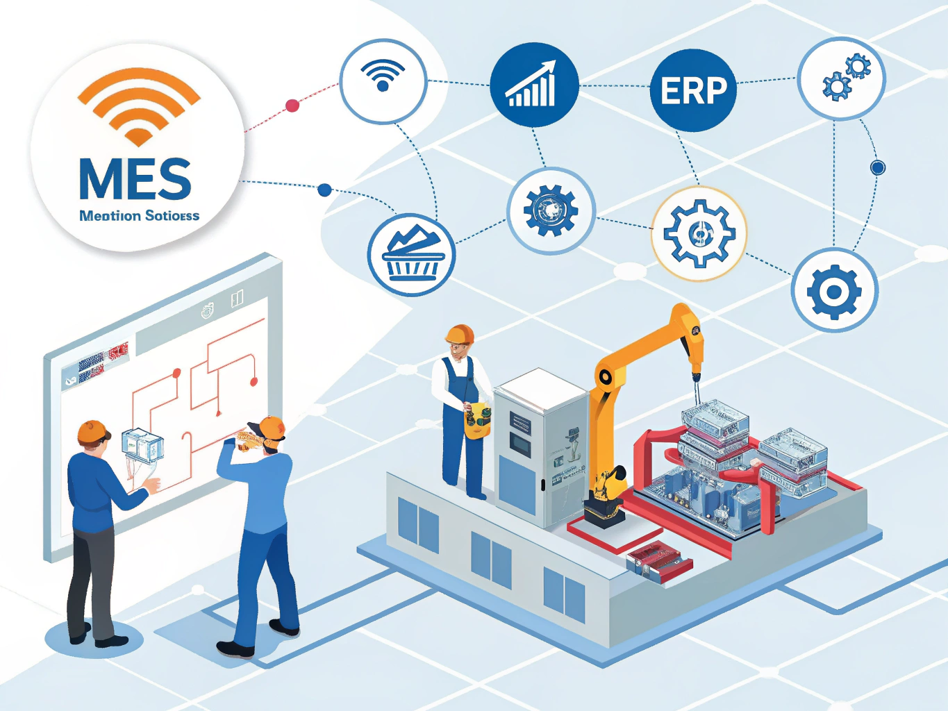 Intelligent smart-factory solution(ERP & MES) provider 