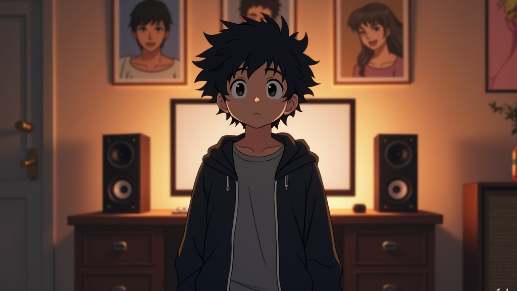 a-young-boy-with-curly-black-hair-stands-4qrkhlj7q