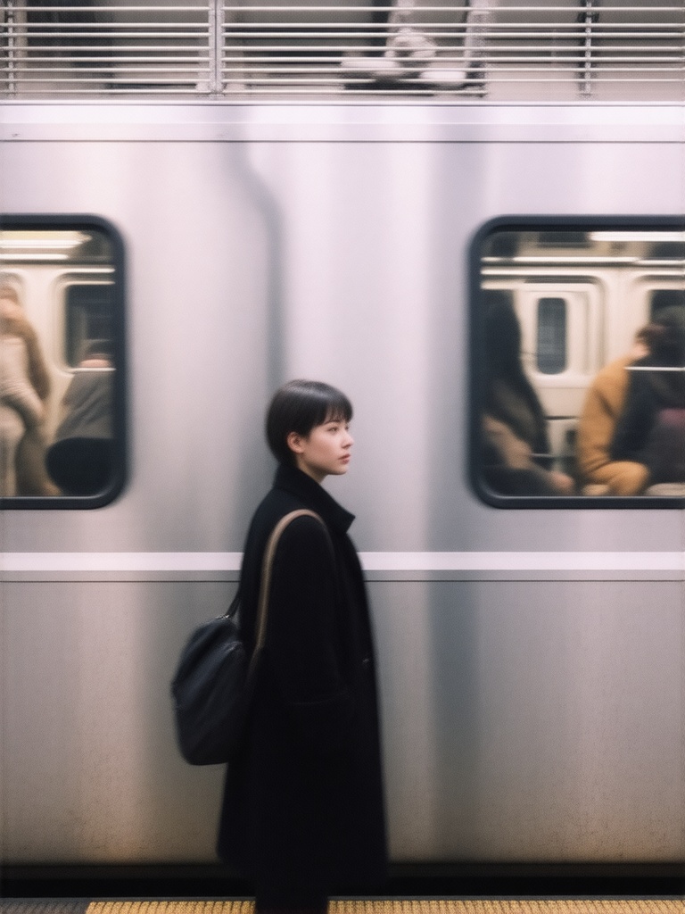 a-blurry-photograph-of-a-woman-standing-e8q467qxb1