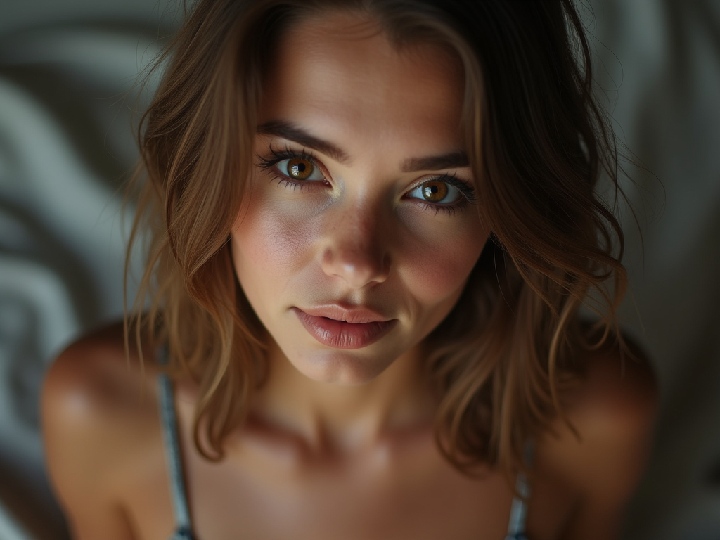 realistic 19 years old brunnet girl
