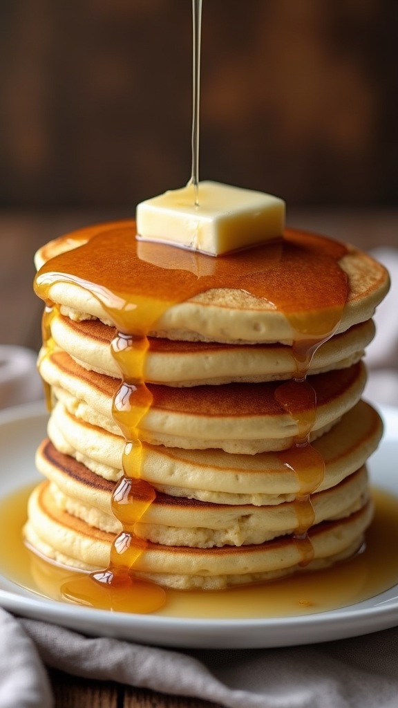 stack-of-fluffy-golden-pancakes-drizzled-qbnmfi8e3