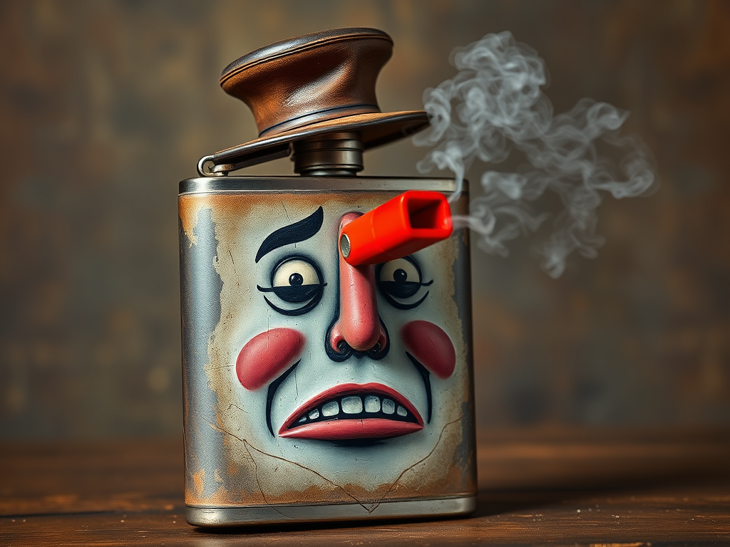 a-distressed-antique-pocket-flask-with-a-o0axwv29x