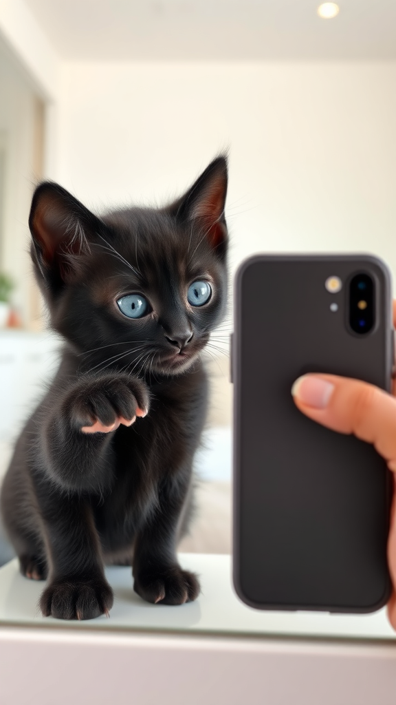 a-baby-black-kitten-is-taking-a-mirror-e3c3fwroh8