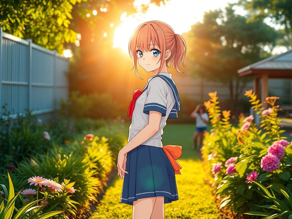 a-cosplay-manga-girl-standing-in-a-garden-standing-4e6u1veu5
