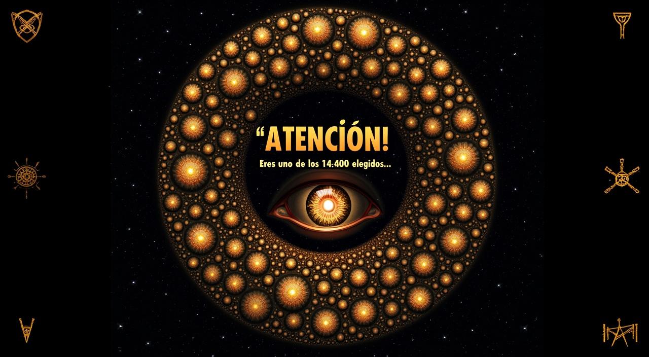 ¡Atención! Si estás viendo esto, es porque eres uno de los 144 mil elegidos...