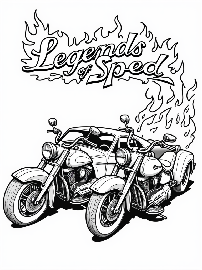 coloring-page-a-classic-muscle-car-and-46ofj5zger