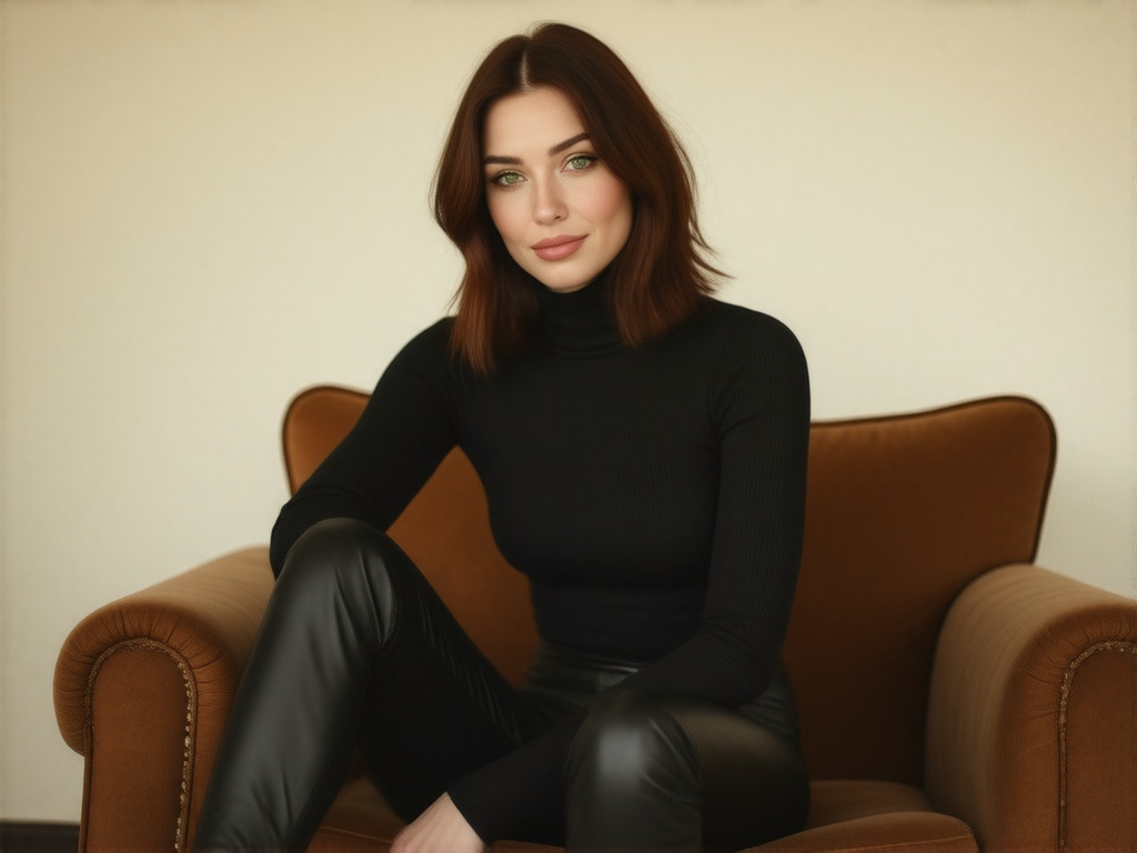 a-stunning-woman-with-shoulder-length-l3x9nezz08