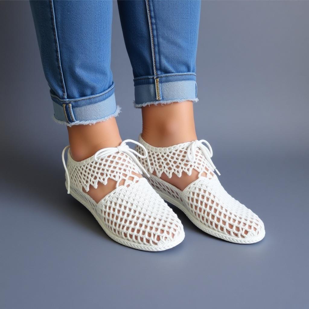CALZADOS A CROCHET