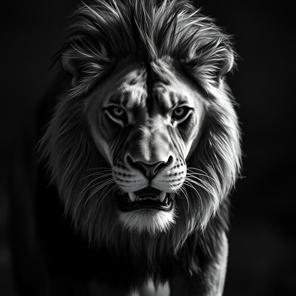 hyper-realistic-black-and-white-portrait-of-a-lion-muvm2jdfj