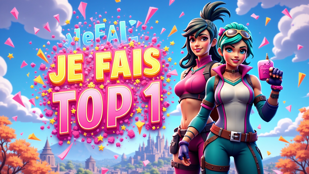 je fais top 1 avec  jade sur fortnite
