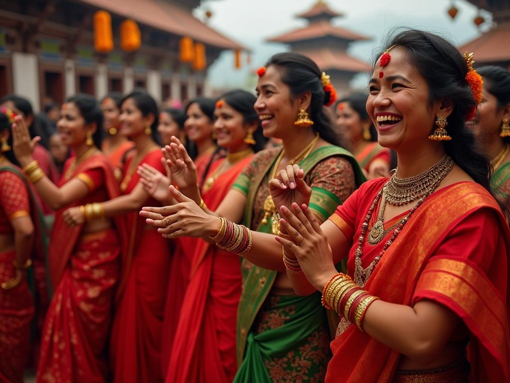 vibrant-teej-festival-celebration-in-nepal-joyful-d5annqw6ka