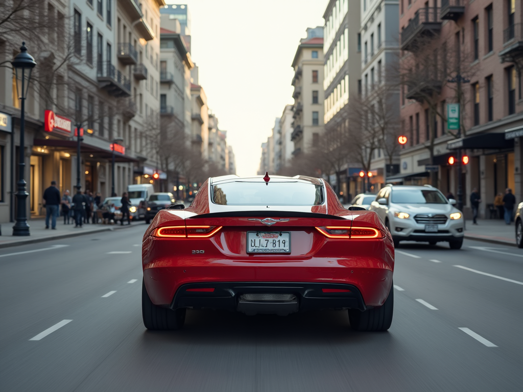 a-red-car-driving-down-a-city-street-1-lluhtsdqlg