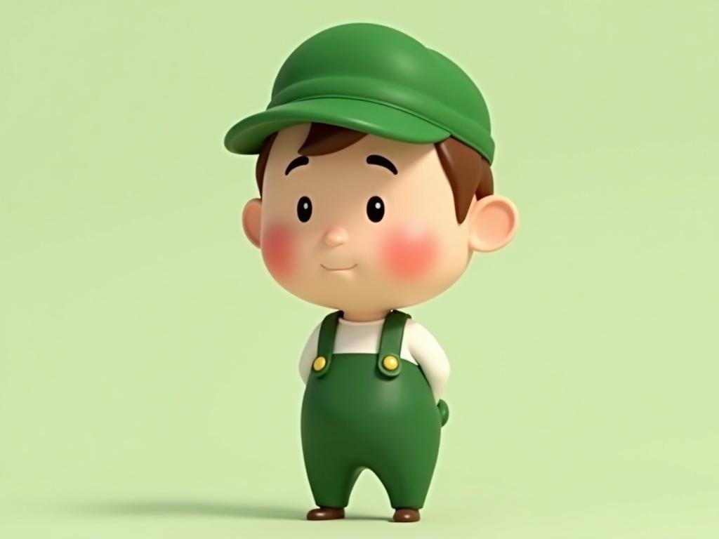 a-cartoon-character-wearing-a-green-overalls-and-a-vf4ex4gee
