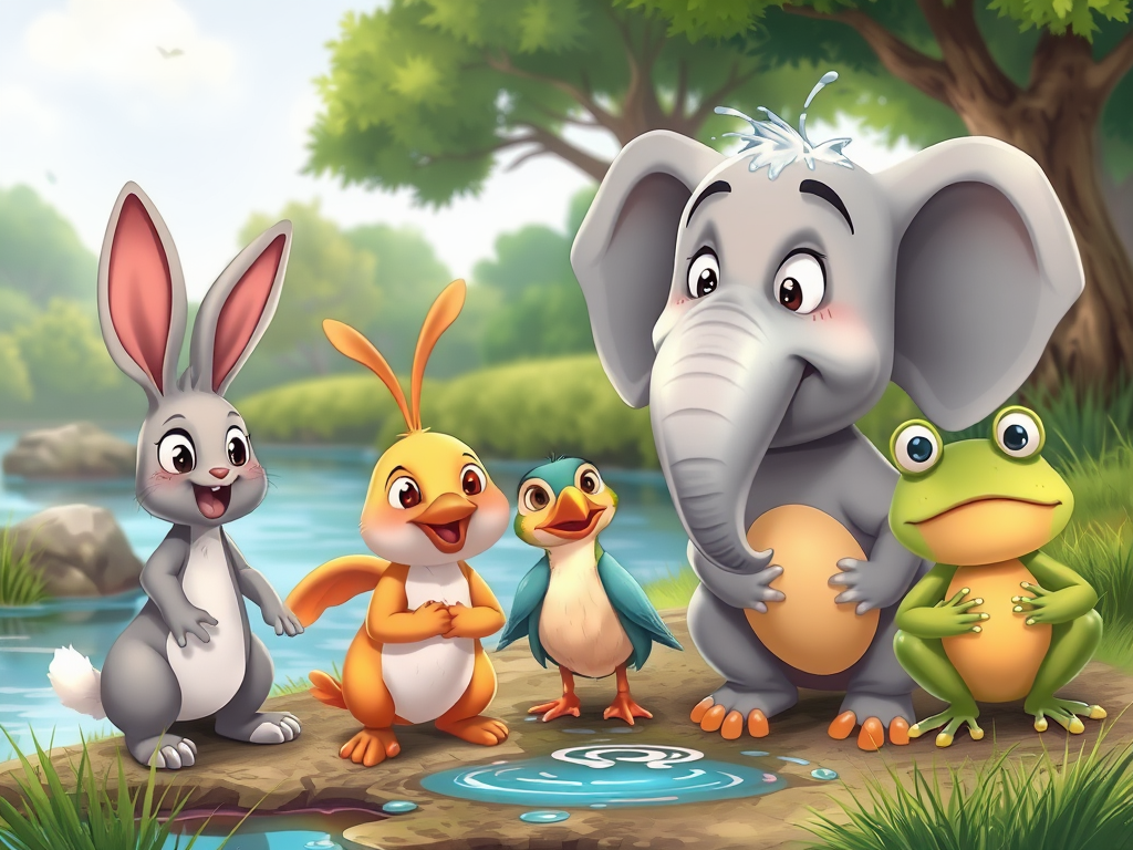 a-surprised-rabbit-bird-and-frog-look-mmp1jr7y82