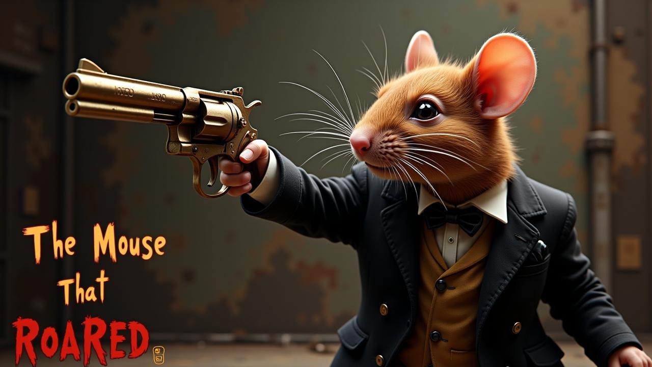 mouse have a gun
