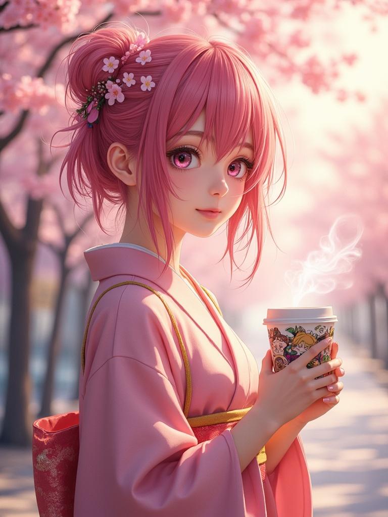 a-young-woman-with-vibrant-pink-hair-wearing-a-w9f94gzupl