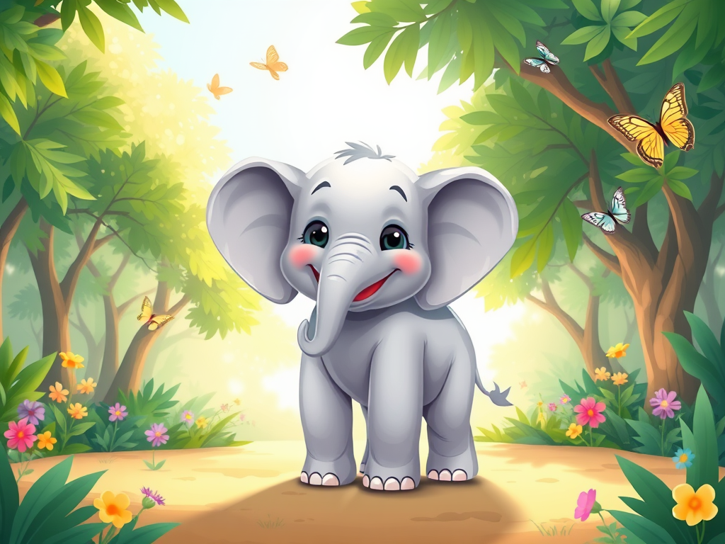 a-cute-baby-elephant-standing-in-a-hgxkac435a
