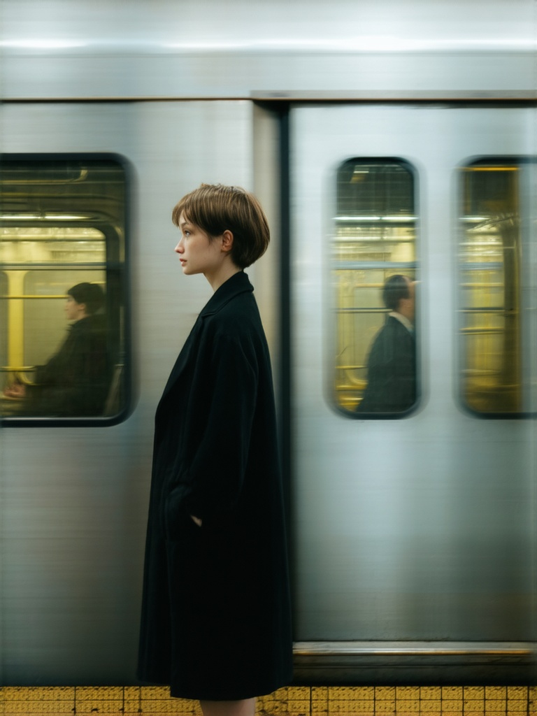 a-blurry-photograph-of-a-woman-standing-zx367xt9sy