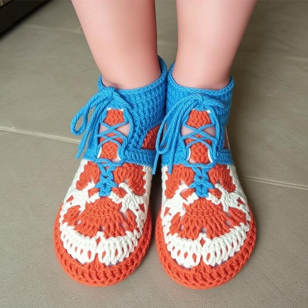 CALZADOS A CROCHET