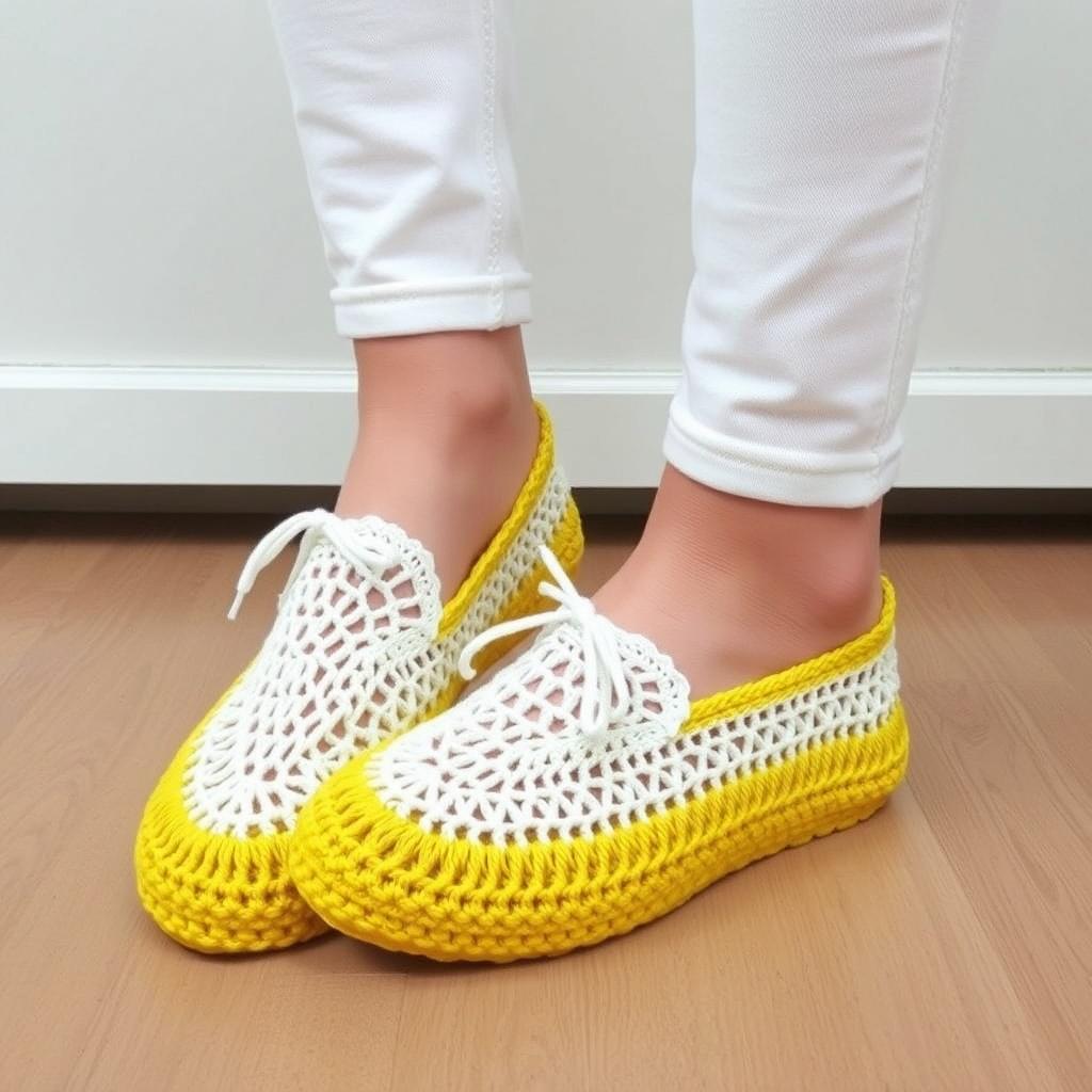 CALZADOS A CROCHET