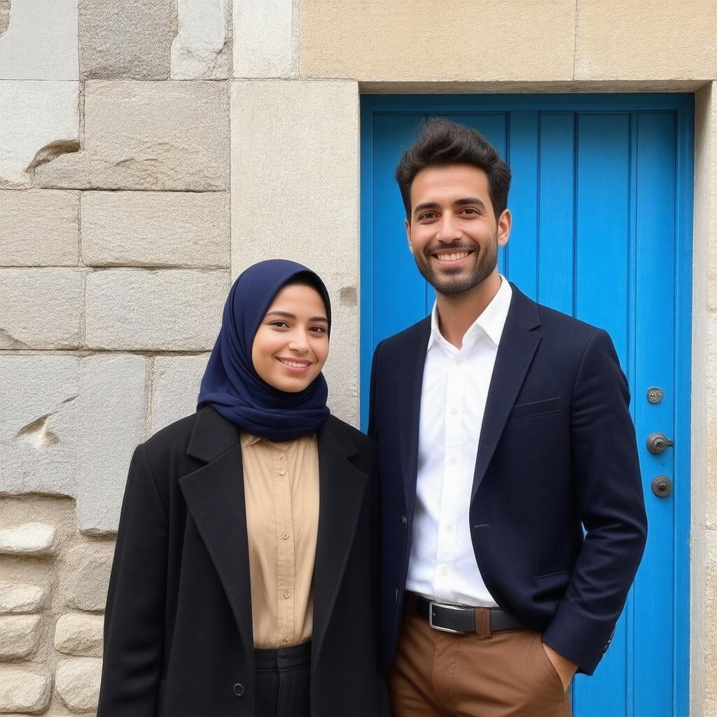 a-smiling-egyptian-couple-standing-side-d04j6y8oz0