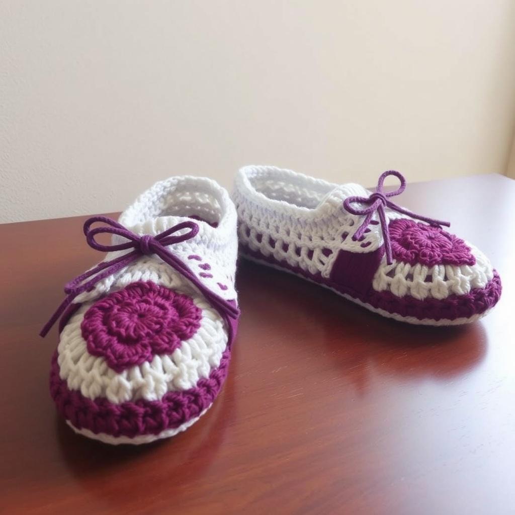 CALZADOS A CROCHET
