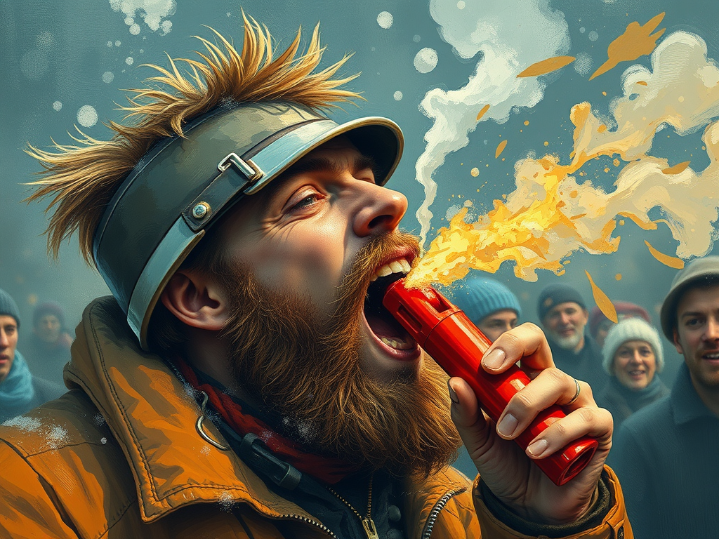a-disheveled-drunk-flask-blows-a-raucous-ldgy80lyj