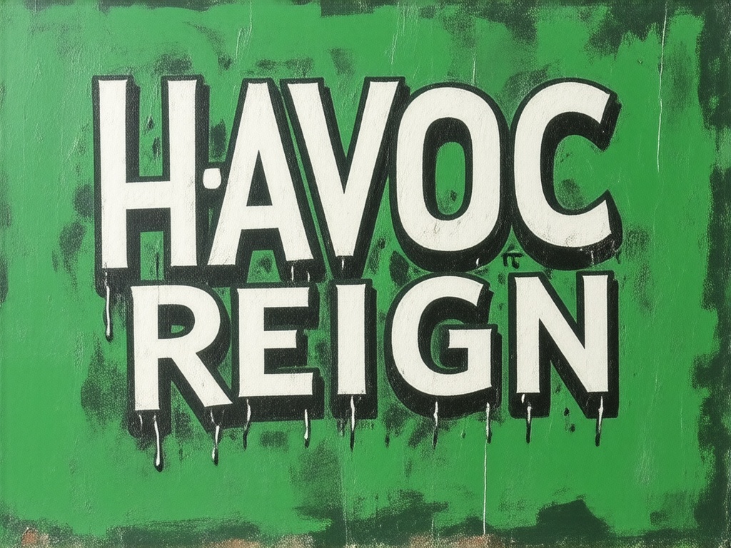 inscription-on-a-green-background-havoc-u6r17udgl0