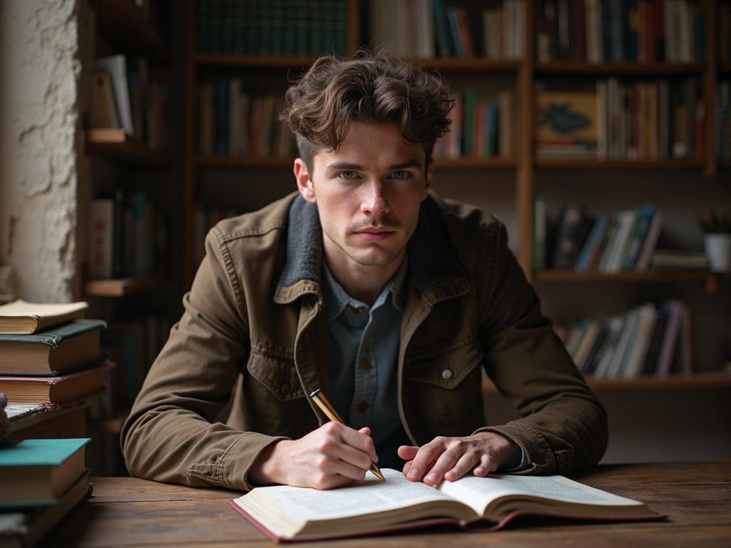 a-male-white-guy-age-25-sitting-and-writing-a-book-gag2saw6s