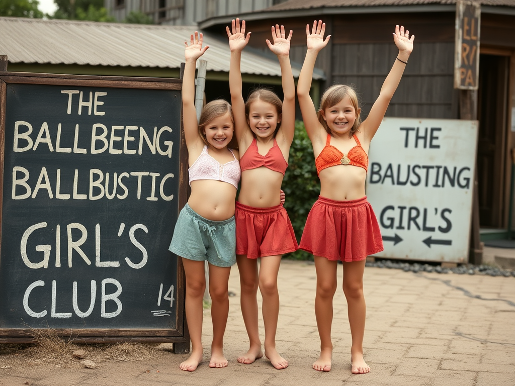 3-14-year-old-barefoot-girls-arms-up-fhwej9igmd