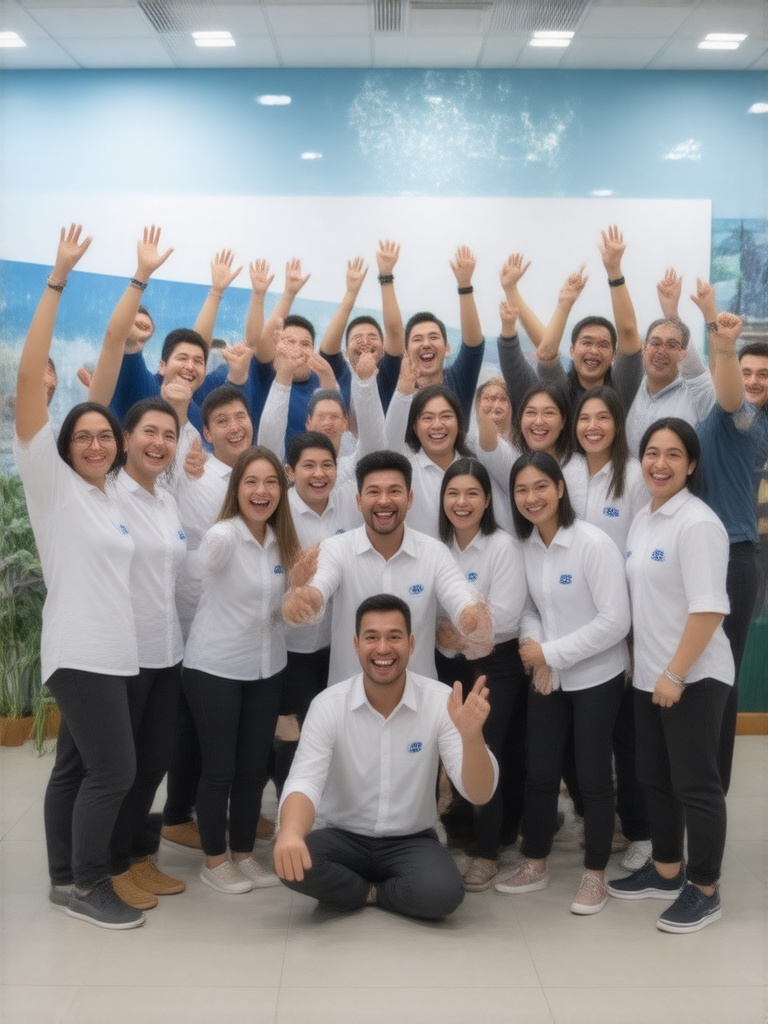 www.mtechcs.com and his team celebrating their another successfull implementation of ERP