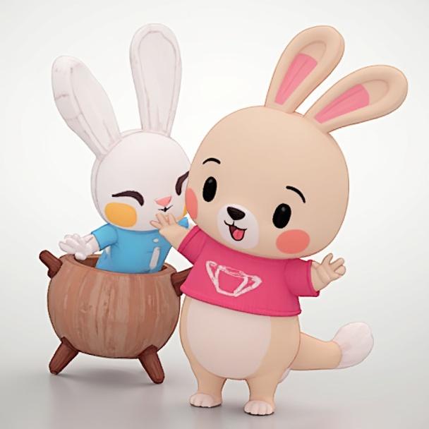 Micropixiestock bunny 