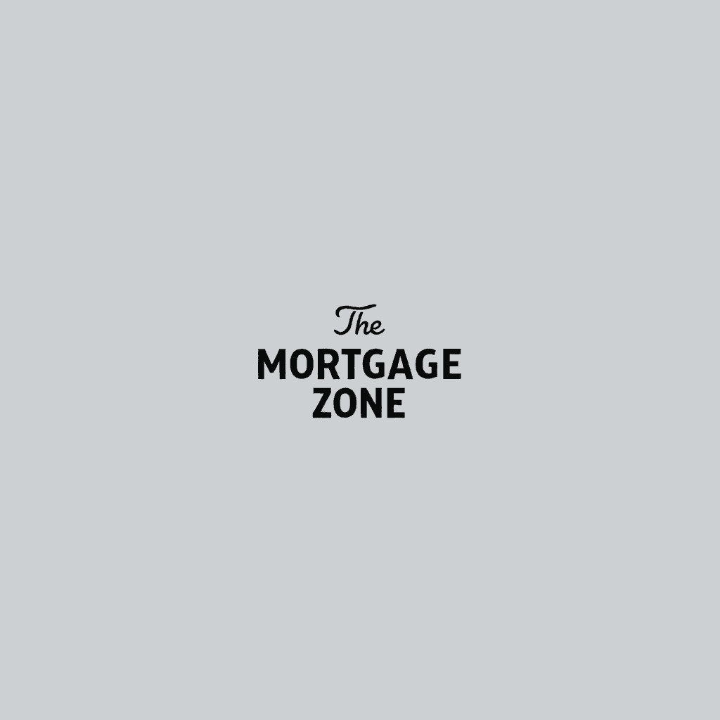 create a business logo for a mortgage broker company only using the words "The Mortgage Zone"