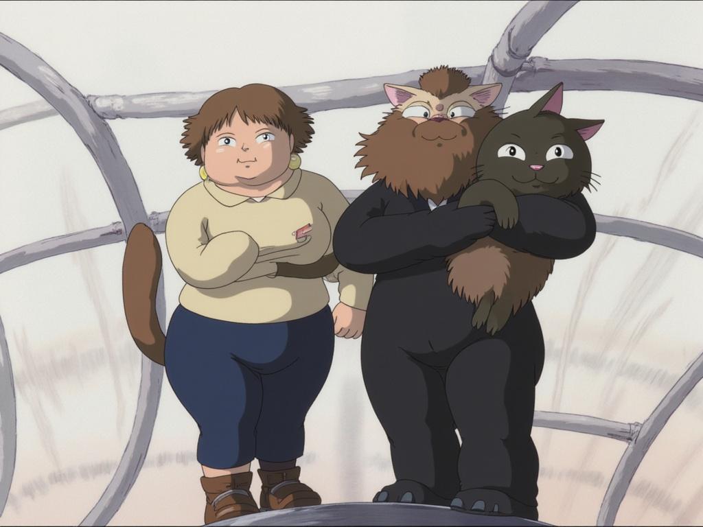 a fat cat
