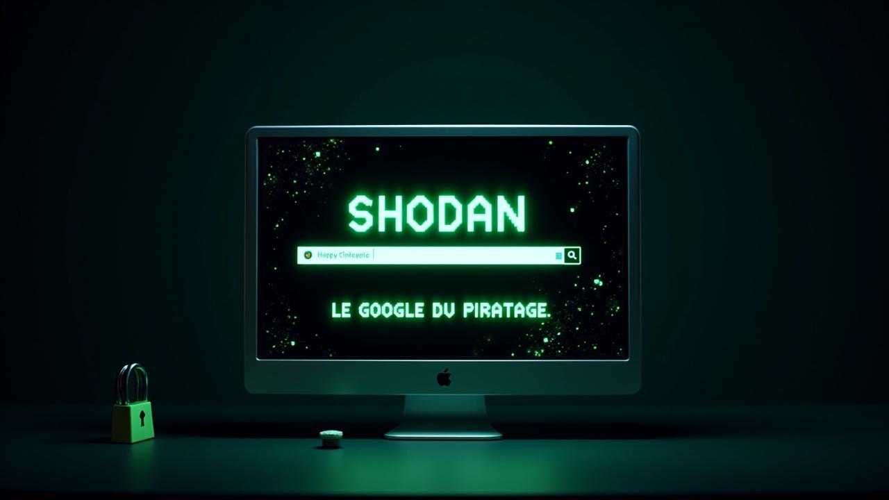 mignature youtube cybersecurité shodan text: SHODAN LE GOOGLE DU PIRATAGE