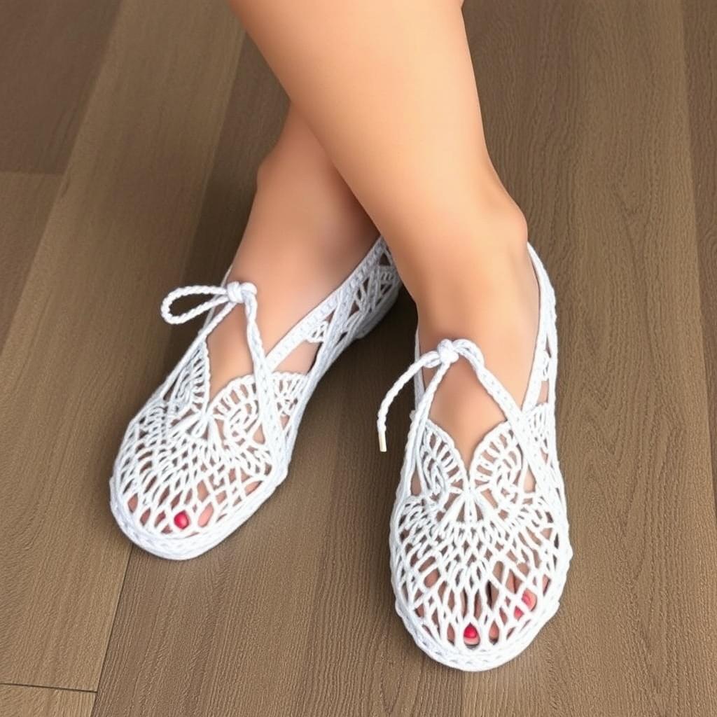 CALZADOS A CROCHET