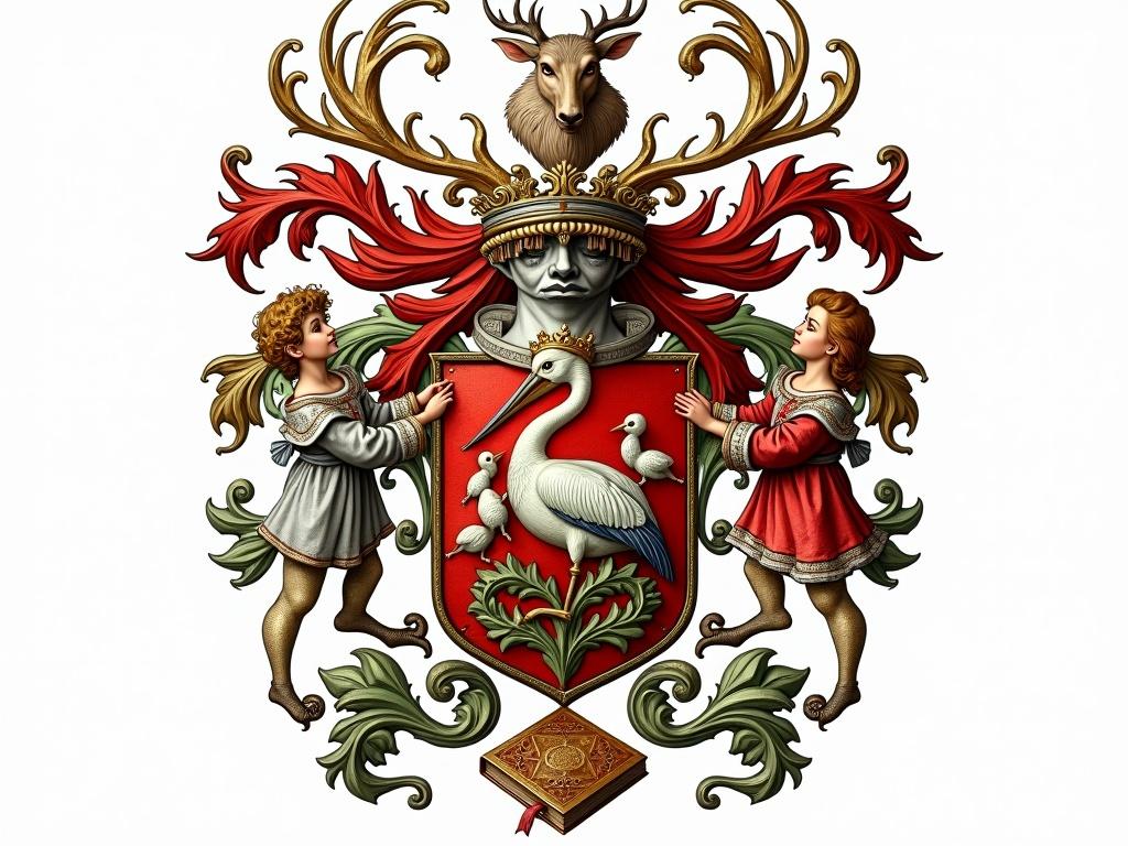 highly-ornate-heraldic-coat-of-arms-with-a-pelican-qk15zuhjw