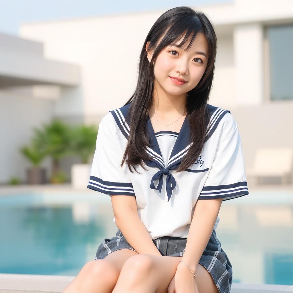 a-young-and-cute-japanese-woman-wearing-a-school-6ilv26anlh