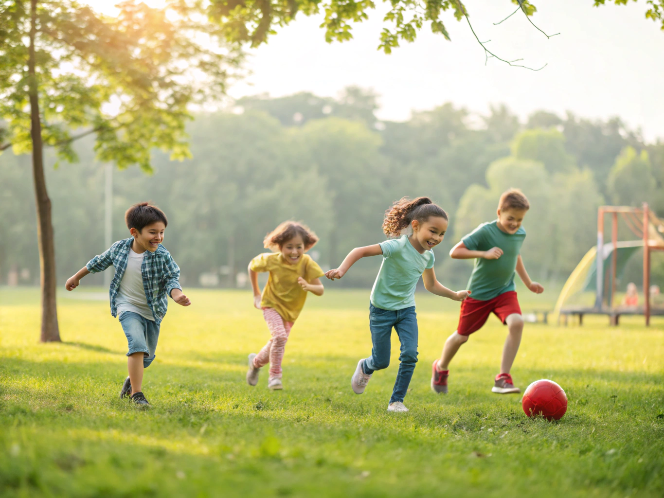 4-children-playing-football-k466ldq5n4