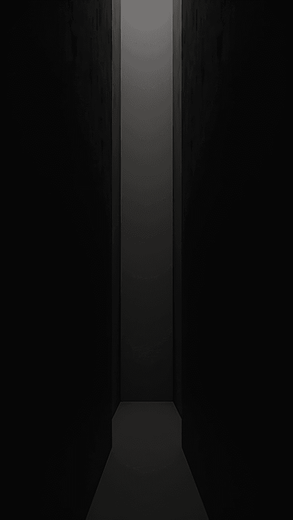 Wallpaper asymmetry geometry art. The asymmetry. Geometric abstraction in black space: huge rectangular black suede gradients.  