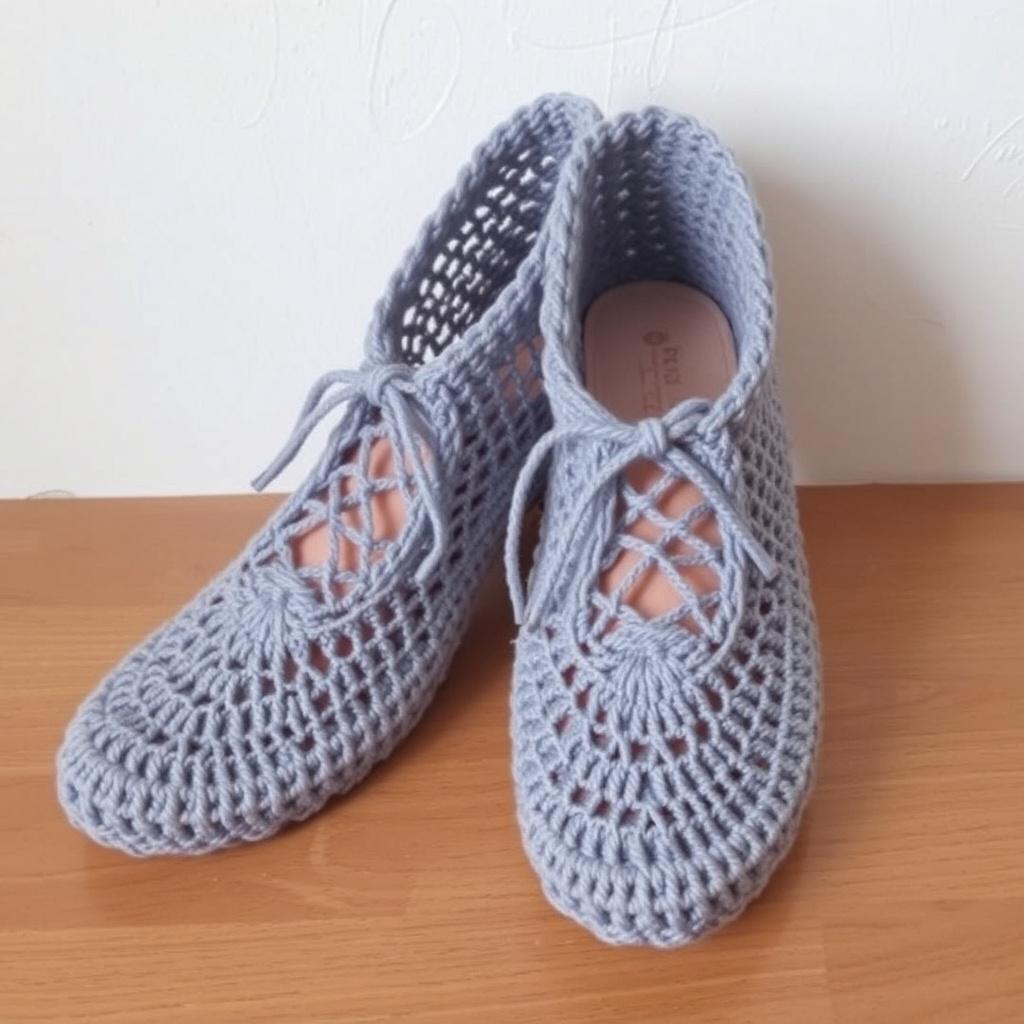 CALZADOS A CROCHET