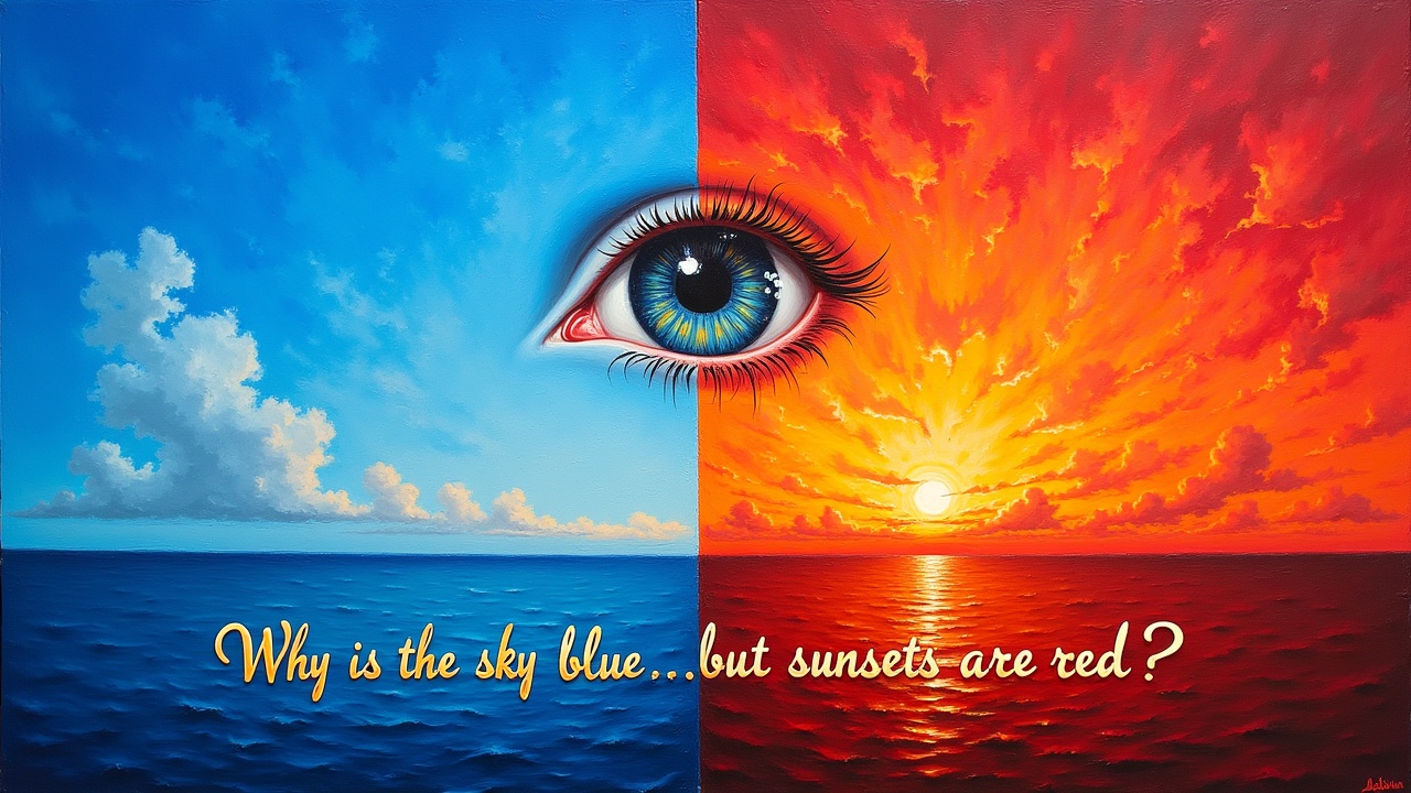 ¿Por qué el cielo es azul… pero los atardeceres son rojos?