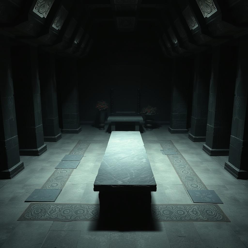 show-me-a-dark-room-with-a-long-stone-table-s8aogjpr62-1