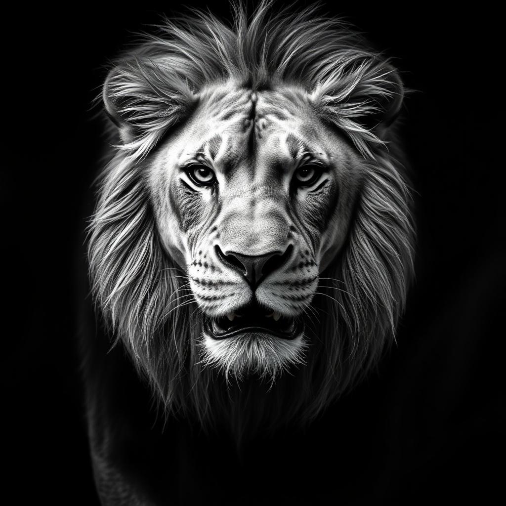 hyper-realistic-black-and-white-portrait-of-a-lion-47on7jlly