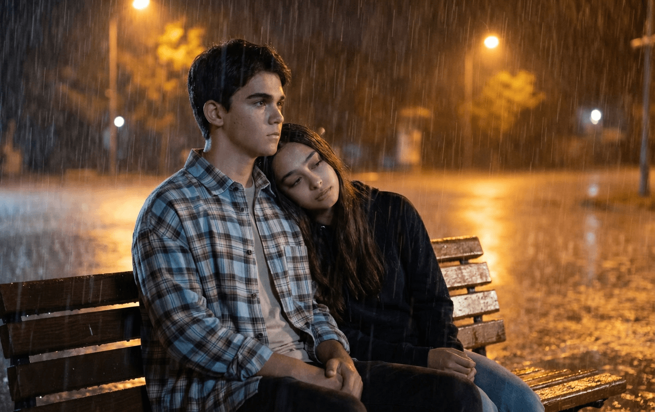 bu-kizlt-erkegi-bi-bankda-gece-yagmur-bi-havada-judj118blq