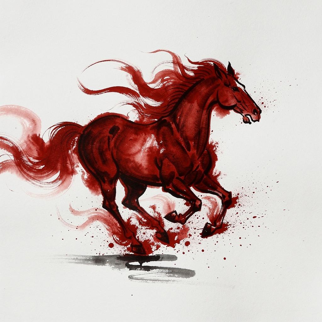 krasnyj-ognennyj-kon-stilizovannyj-pod-yaponskuyu-gbedy2v1vh