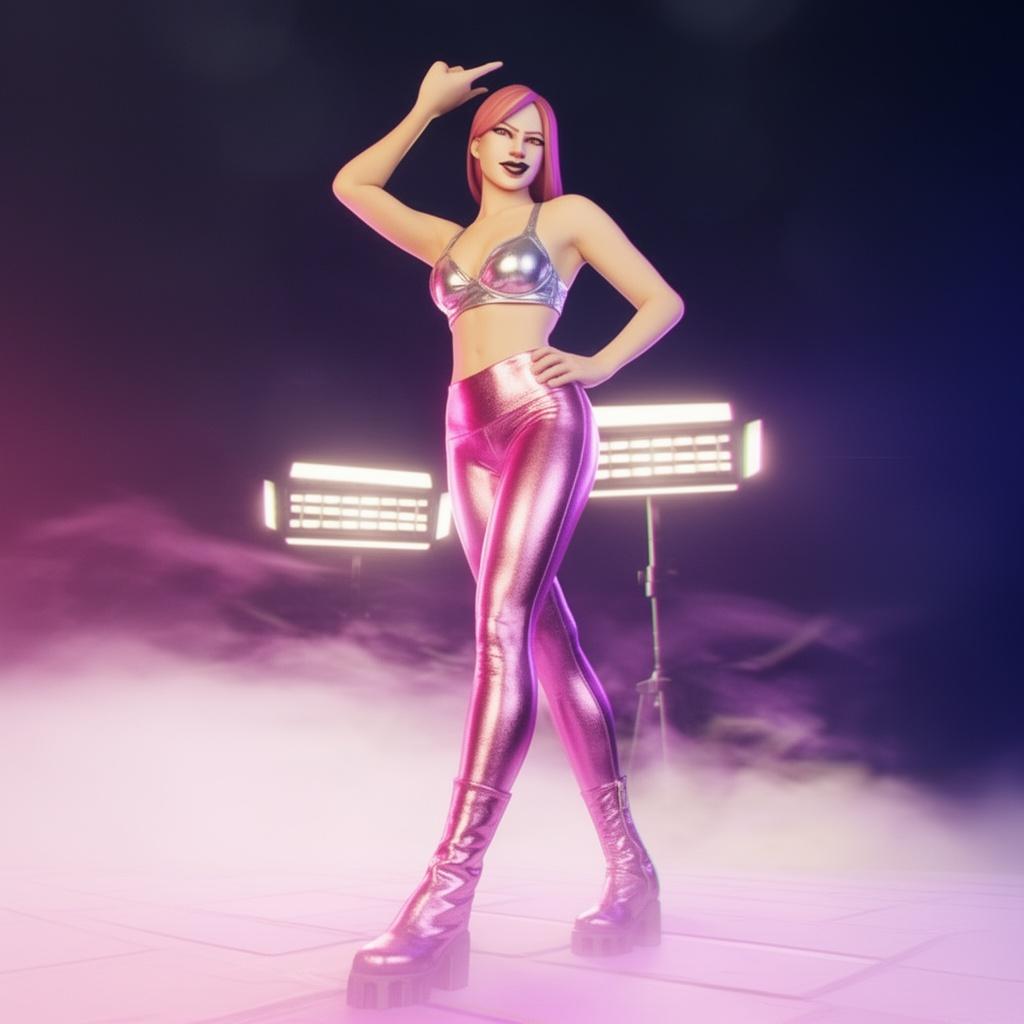 shiny-pink-metallic-v-waist-leggings-small-shiny-5z1mcbyhnv