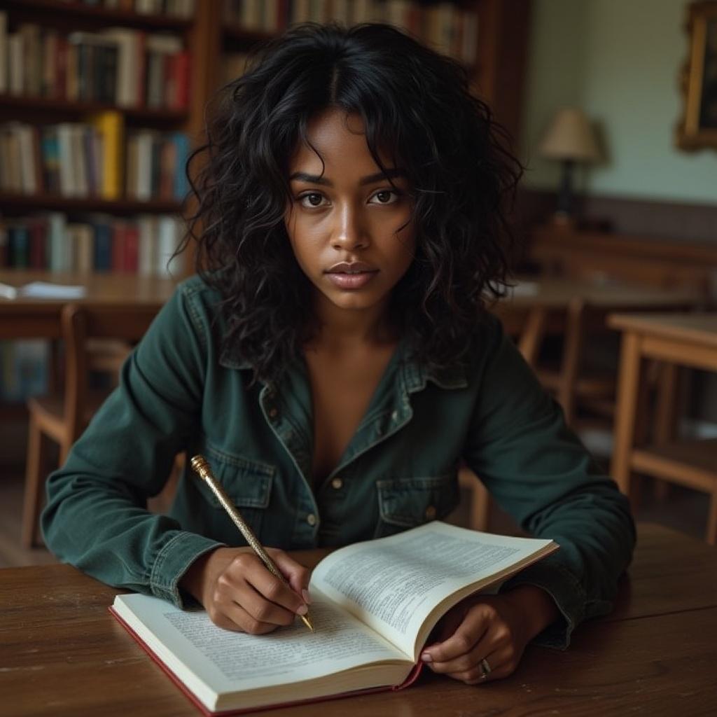 a-portrait-of-a-young-woman-black-studying-7xyvvltgaq